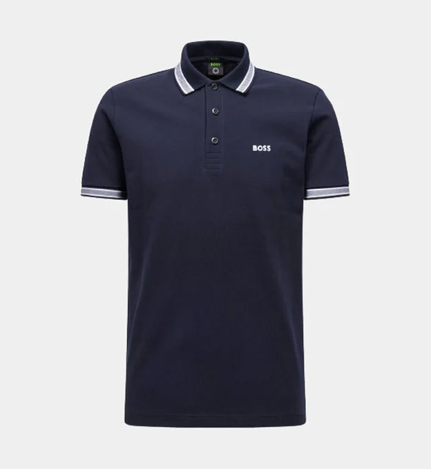 Hugo Boss Polo Shirt Mens Dark Blue