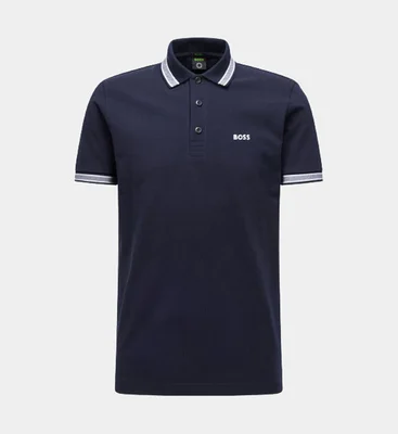 Hugo Boss Polo Shirt Mens Dark Blue