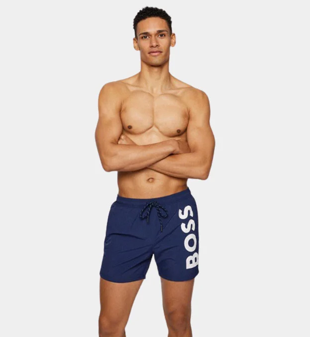 Hugo Boss Shorts Mens Navy