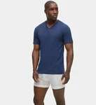 Hugo Boss Salbo Curved Sweatshirt Mens Navy