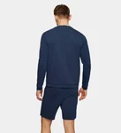 Hugo Boss Salbo Curved Sweatshirt Mens Navy