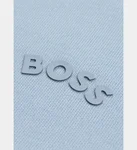 Hugo Boss Salbo Curved Sweatshirt Mens Lightpastel Blu