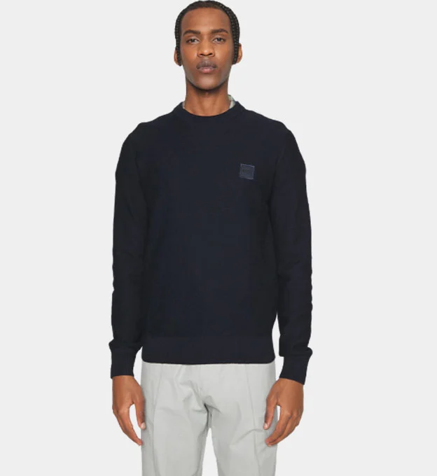 Hugo Boss Sweater Mens Dark Blue