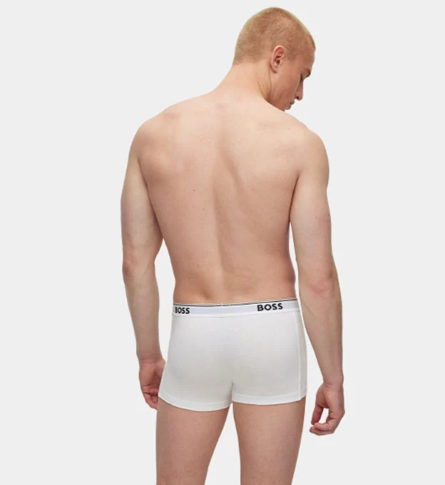 Hugo Boss 3 Pack Boxers Mens White