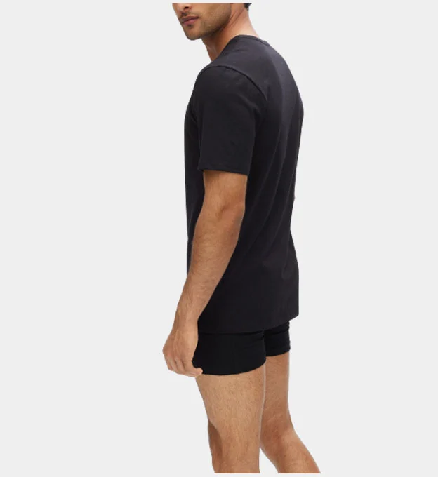 Hugo Boss 3 Pack T-shirts Mens Black