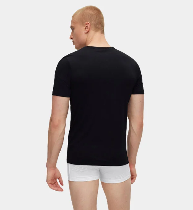 Hugo Boss 3 Pack T-shirts Mens Black