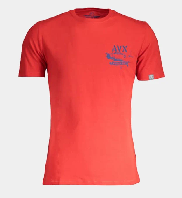 Avx Avirex Dept T-shirt Mens Red