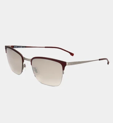 Hugo Boss Sunglasses Mens Matte Burgundy