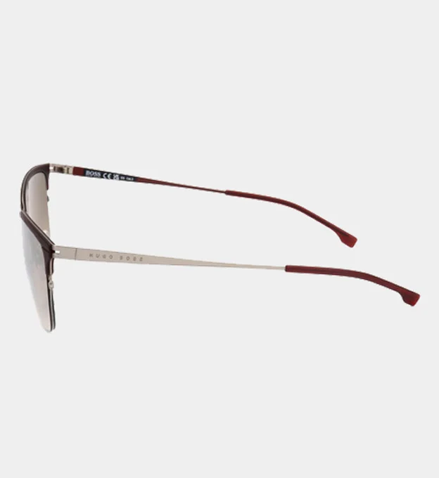 Hugo Boss Sunglasses Mens Matte Burgundy