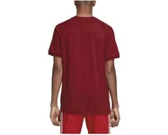 Adidas Originals California 3 Stripe T-shirt Mens Burgundy