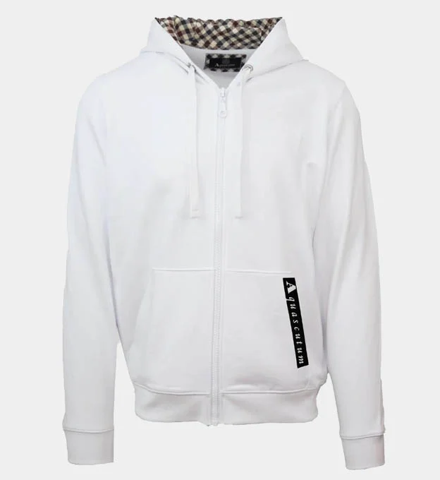Aquascutum Sweater Mens White