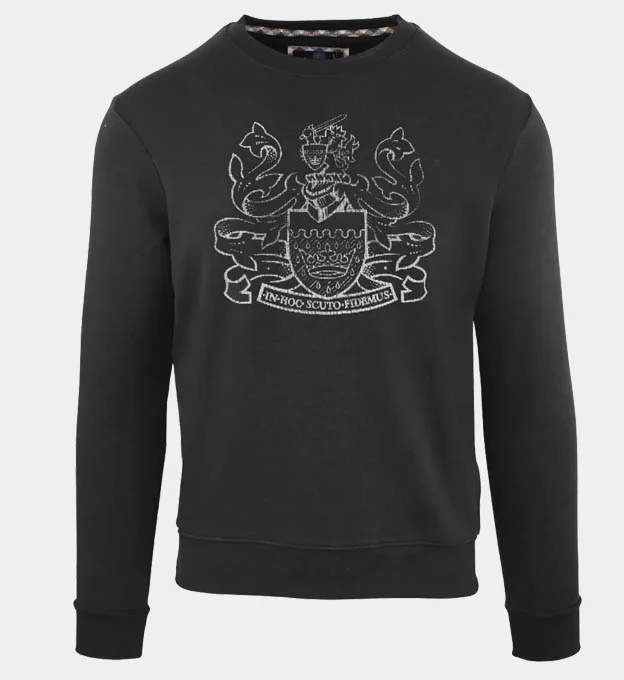 Aquascutum Jumper Mens Black