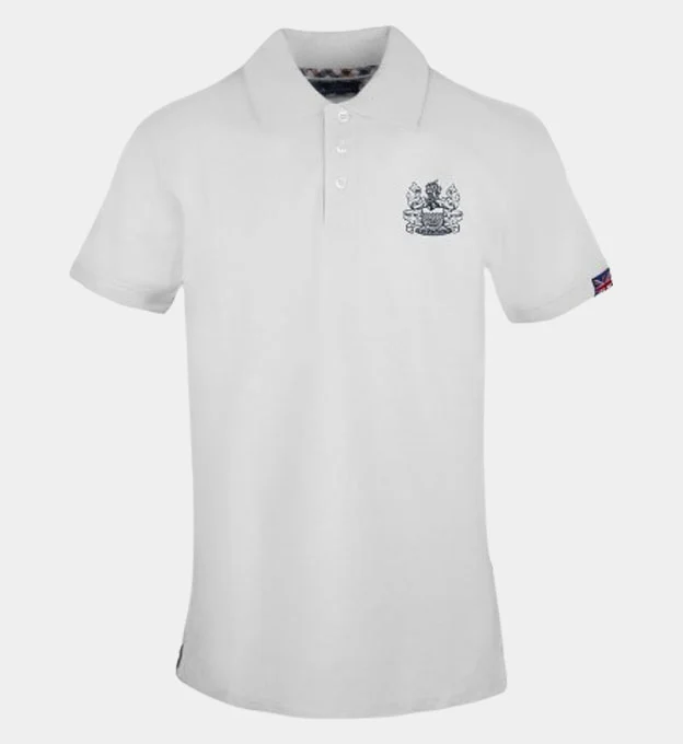 Aquascutum Polo Shirt Mens White