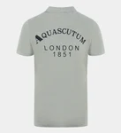 Aquascutum Polo Shirt Mens Grey