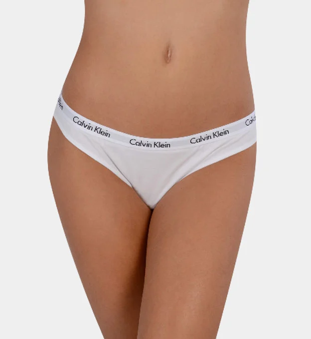 Calvin Klein 3 Pack Bikinies Womens Black Grey White