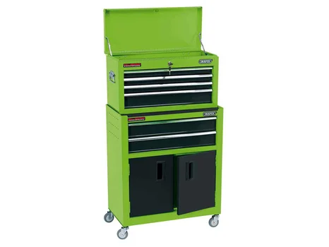 Draper RCTC6/G 24in Combined Roller Cabinet and Tool Chest 6 Drawer