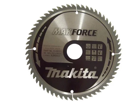Makita B-32390 190mm x 30mm x 60T Wood Makforce Circular Saw Blade