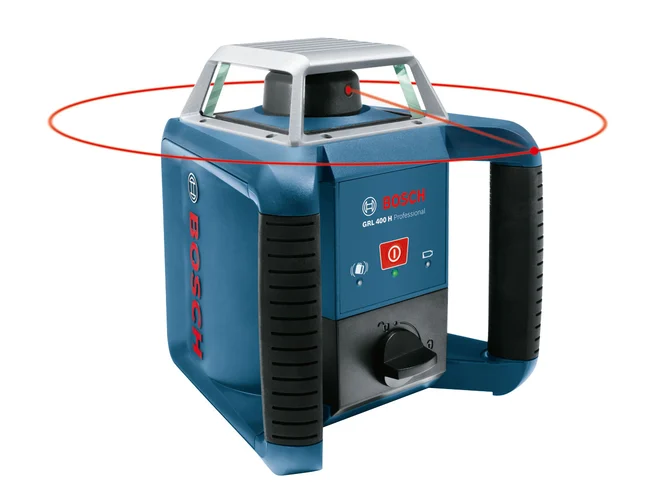Bosch GRL400SET 400m Automatic Levelling Outdoor Rotation Laser Set