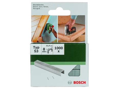 Bosch 2609255820 8mm Type 53 Wire Staples 1000pk
