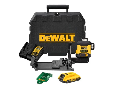 DeWalt DCLE34031D1-GB 1x2Ah 18v Compact 3x360 Laser Kit