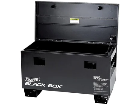 Draper DBB915/B Black Box 910x430x560mm Tool Storage Box