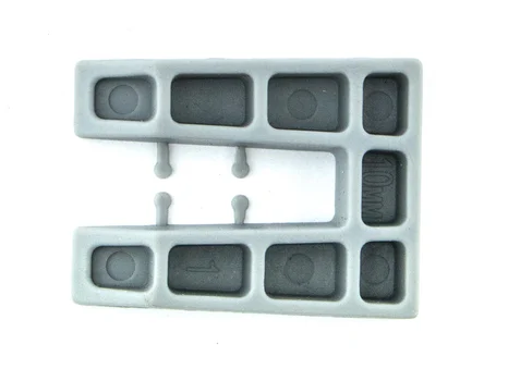 FFX HH0101100070 10mm Small U-Shaped Packing Shims Grey 500pk