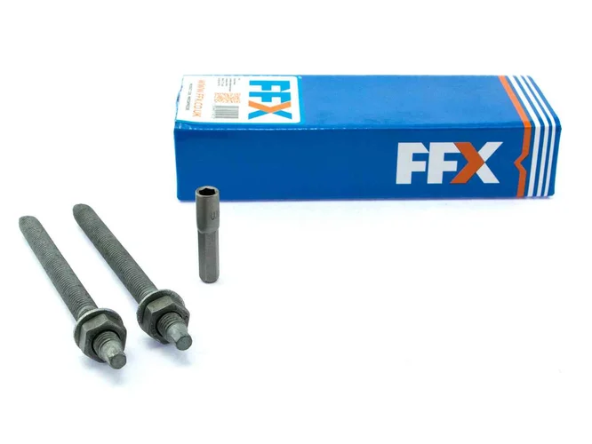 FFX HH0104900200 M8 x 110mm Chemical Resin Stud HDG 10pk