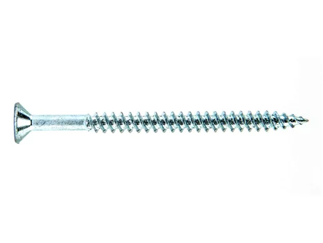 WoodScrew CSK BZP Twin-Thread 6 x 1 1/2in 200pk