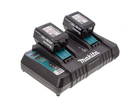 Makita BL1850BXDC18RD 240v 2 x 5Ah Battery Twin Charger Kit