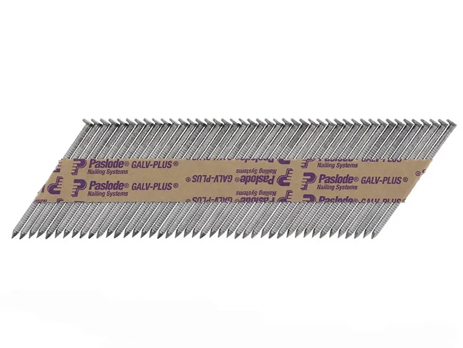 Paslode 141221 IM350 3.1mm x 63mm RG Galv Plus Nail Fuel Pack x 2200