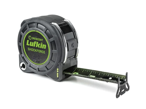 Lufkin L1116BCM Shockforce Night Eye Dual-Sided Tape Measure 5m (Width 30mm) (Metric only)