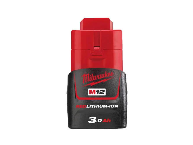 Milwaukee 4932451388 12v 3.0Ah Li-Ion M12 Red Battery