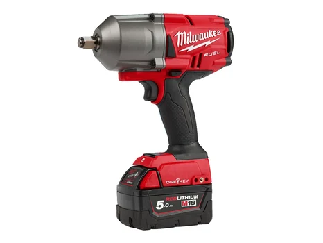 Milwaukee M18ONEFHIWF12-502X 18V 2x5Ah Fuel 1/2in Impact Wrench Kit