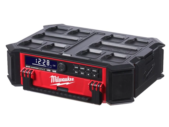 Milwaukee M18PRCDAB+0 18V PACKOUT Radio Charger Bare Unit