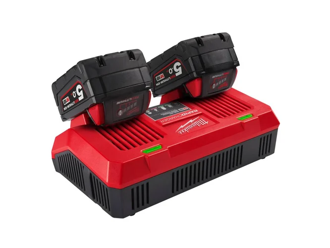 Milwaukee M18DFC 240v M18 Dual Bay Rapid Charger