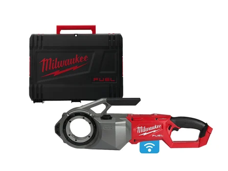 Milwaukee M18FPT2-0C 18V Fuel Pipe Threader Bare Unit With Kitbox