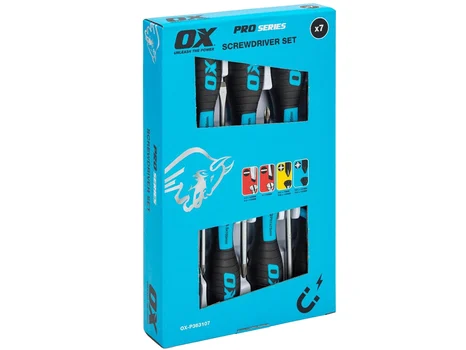 OX Tools OX-P363107 Pro 7 Piece Screwdriver Set