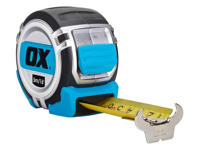 OX Tools OX-P028905 5m Pro Tape Measure - Metric Only