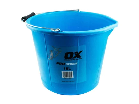 OX Tools OX-P110515 OX Pro Invincible 15L Bucket Blue