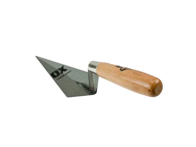 OX Tools OX-T017813 OX Trade Pointing Trowel - Wooden Handle 5in / 127mm