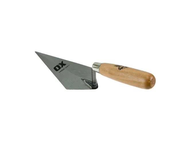 OX Tools OX-T017915 OX Trade Pointing Trowel - Wooden Handle 6in / 152mm