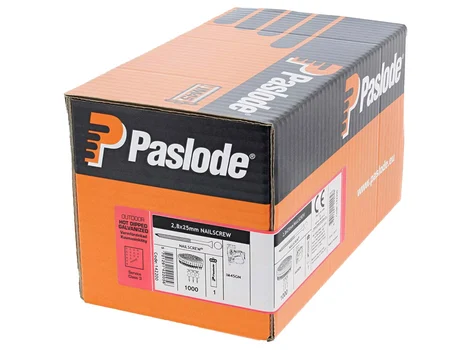 Paslode 142200 IM45GN 2.8mm x 25mm HDGV Nails x 1000