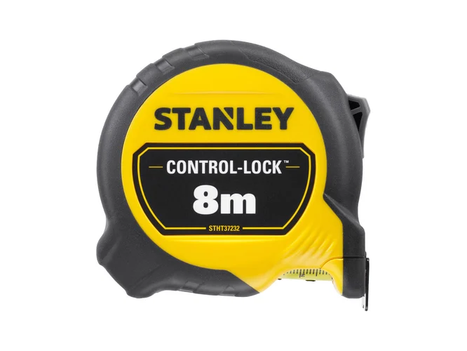 Stanley STA037232 CONTROL-LOCK Pocket Tape 8m (Width 25mm) (Metric only)