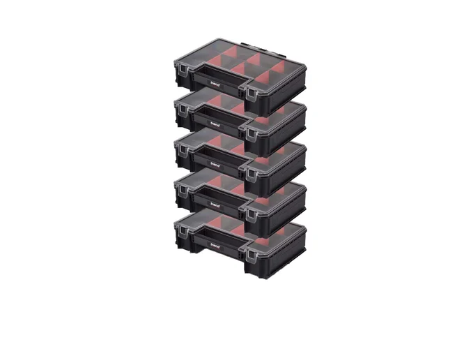 Trend MS/C/ORG/5 Modular Storage Compact Tool Box Organiser 5pk