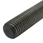 ASTM A193 B16 Fully Threaded Stud, Steel, 6" Length (FTF), 1 1/8"-8 Thread Size