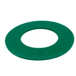 Structural Flat Washer, Steel, Green PTFE Coated, ASTM F436 Type 1, for 2 1/2" screw size