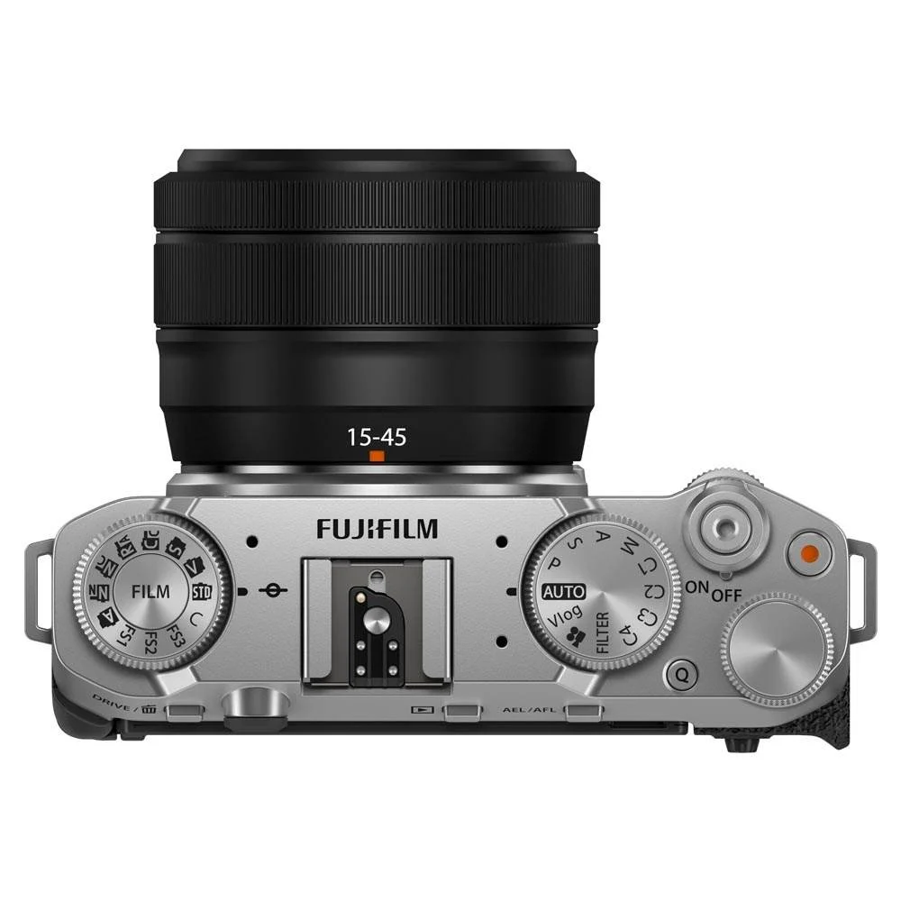 Fujifilm X-M5 Camera with XC 15-45mm Lens Kit Silver