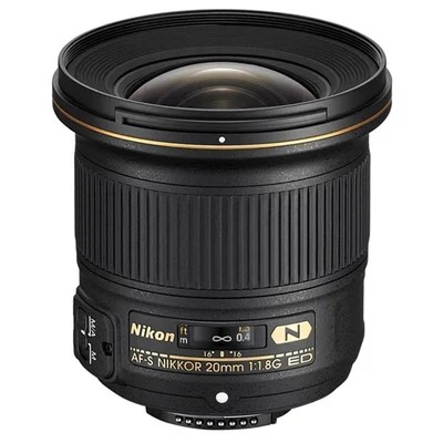 Nikon AF-S NIKKOR 20mm Lens f/1.8G ED