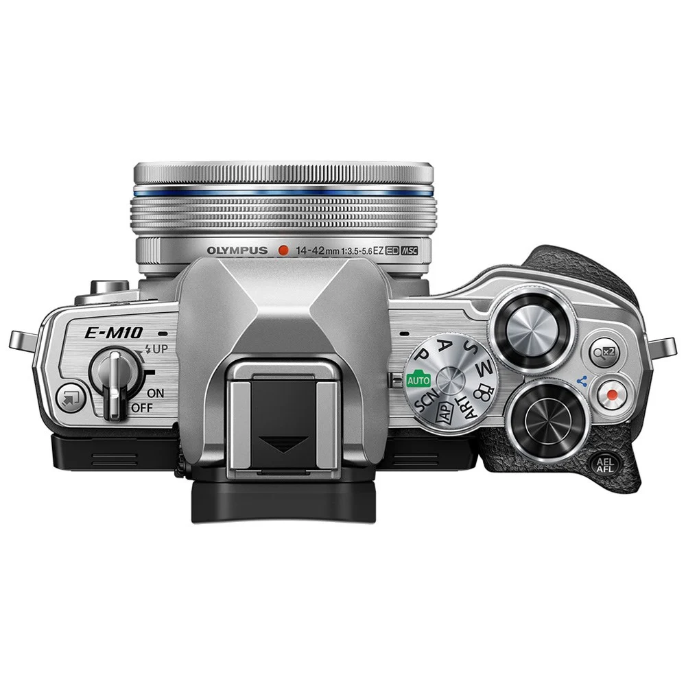 Olympus OM-D E-M10 IV 14-42 EZ kit Silver
