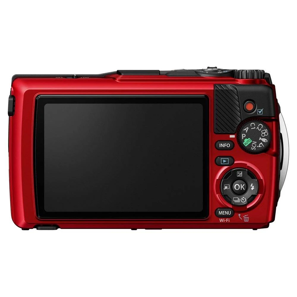 OM System Tough TG-7 Compact Action Camera Red